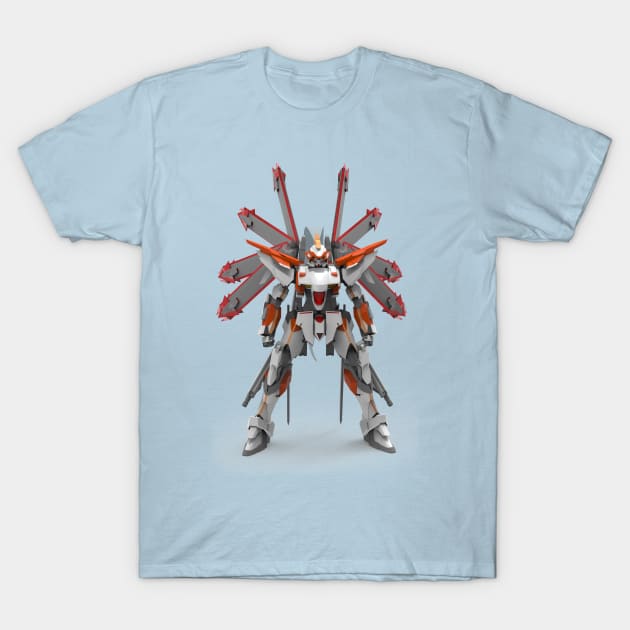 Gundam helios T-Shirt by gblackid